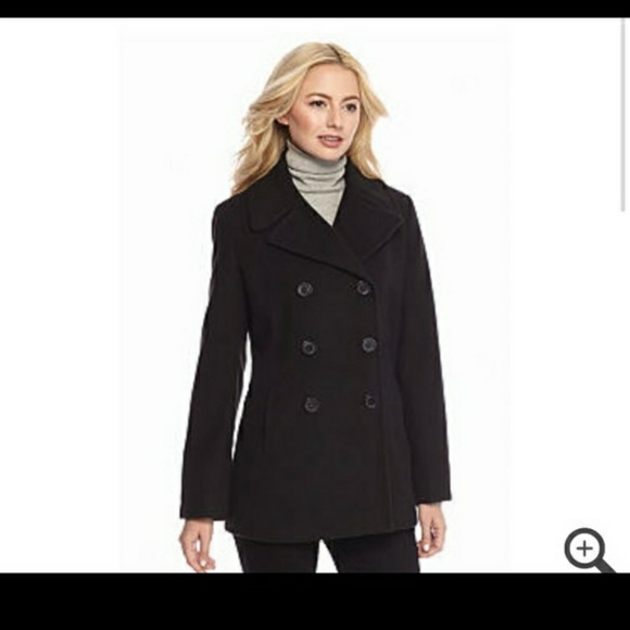 ✨host pick✨Calvin Klein cashmere & wool blend coat - Picture 1 of 8